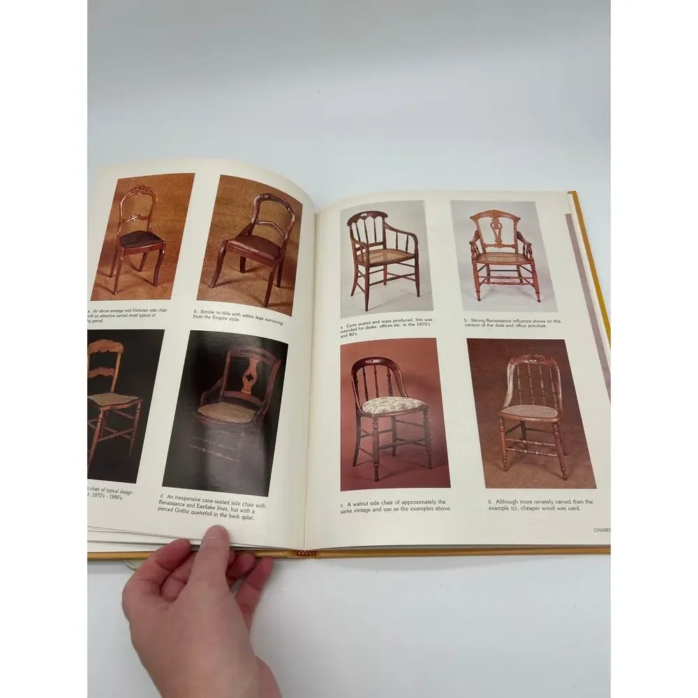 Vintage 1981 Marketplace Guide to Victorian Furniture Styles & Values Hardcover